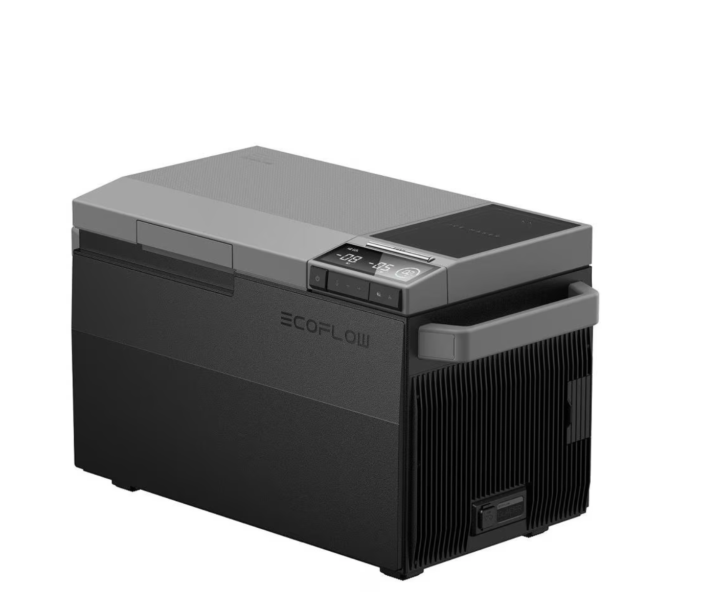 Ecoflow Glacier Kompressor-Kühlbox inkl Zusatzakku, 12/24/230V, Solar 38L Eiswürfel, zwei Zonen, autark, USB-C, Battery 298wh