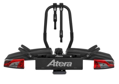 Atera GENIO PRO ADVANCED Fahrradträger AHK abklappbar 2-ER 022785 black Edition Bus, Transporter etc