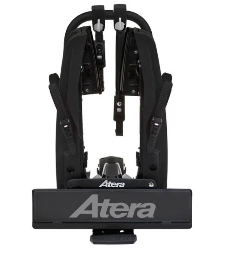 Atera GENIO PRO ADVANCED Fahrradträger AHK abklappbar 2-ER 022785 black Edition Bus, Transporter etc